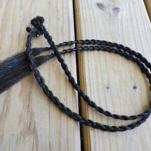 Brown Clip in Braids Hair Extension NEW